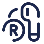 Airbuds Right SVG Icon